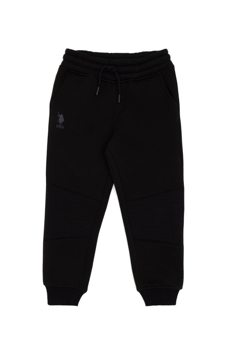 Erkek Çocuk Siyah Şardonlu Eşofman Altı