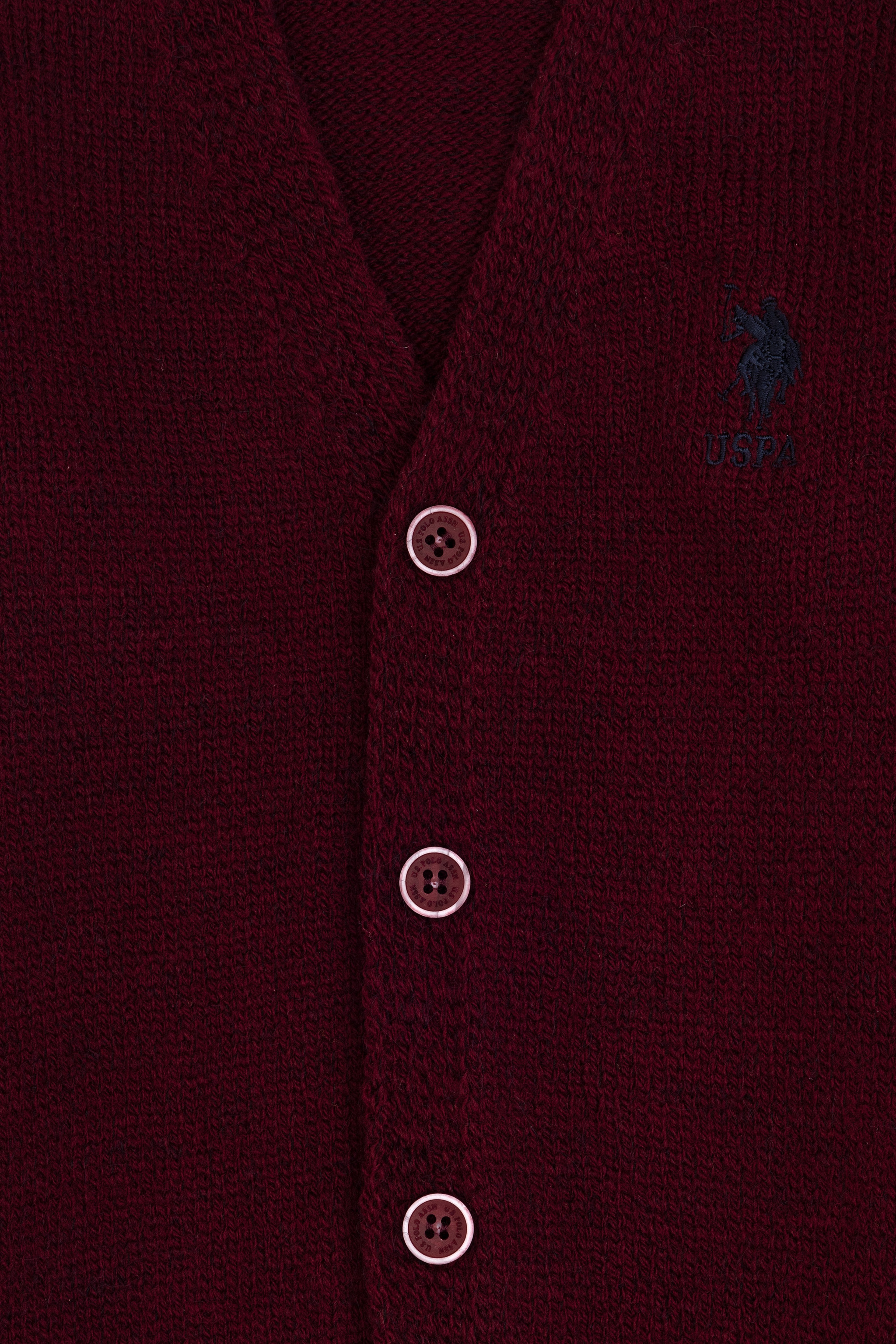 Erkek Çocuk Bordo Triko Hırka