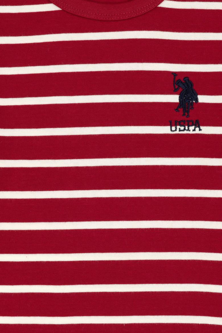 Erkek Çocuk Koyu Frambuaz Bisiklet Yaka Sweatshirt - 50316684003