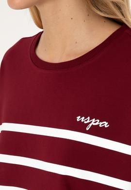 Kadın Bordo Sweatshirt - 50313572017