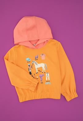Kız Çocuk TURUNCU Sweatshirt - 50317906019