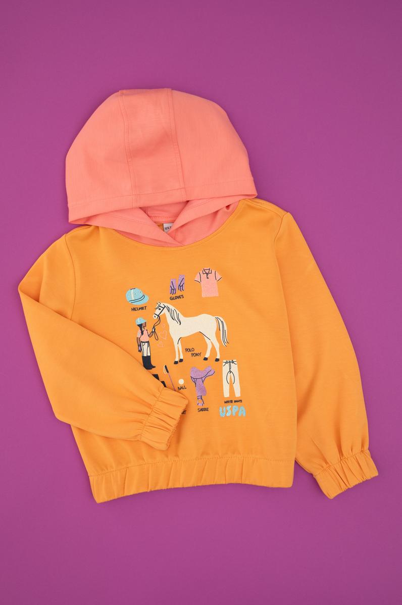 Kız Çocuk TURUNCU Sweatshirt