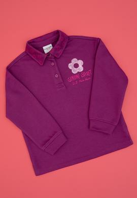 Kız Çocuk Menekşe Sweatshirt - 50317914011