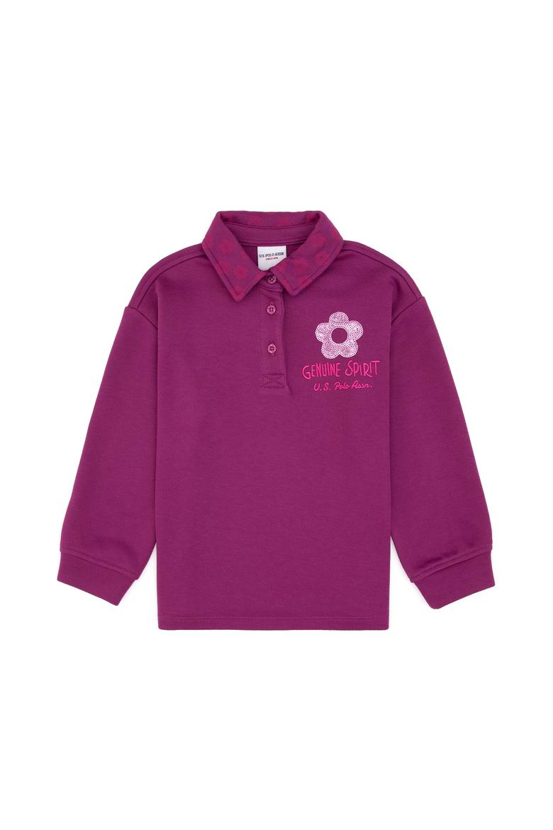 Kız Çocuk Menekşe Sweatshirt - 50317914011