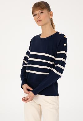 Kadın Lacivert Kazak - 50317548006