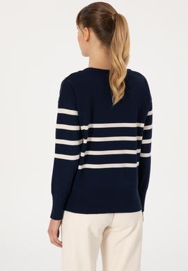 Kadın Lacivert Kazak - 50317548006