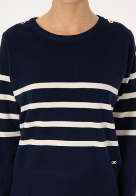 Kadın Lacivert Kazak - 50317548006