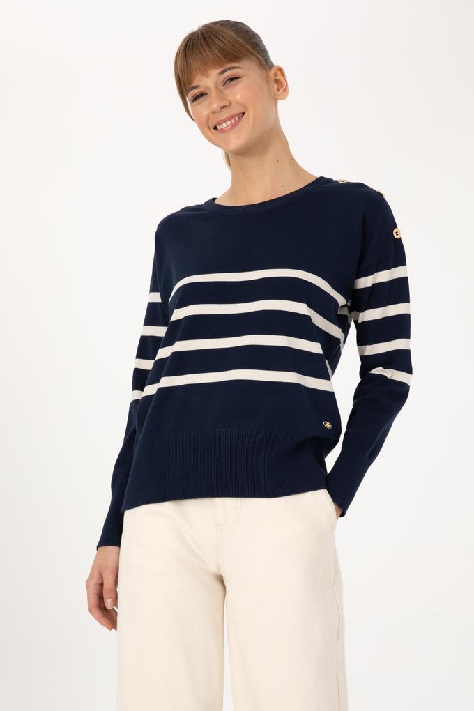 Kadın Lacivert Kazak