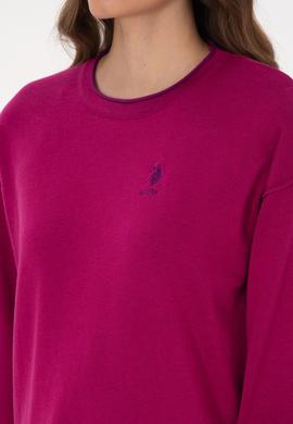 Kadın Fuşya Kazak - 50314675012