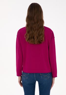 Kadın Fuşya Kazak - 50314675012