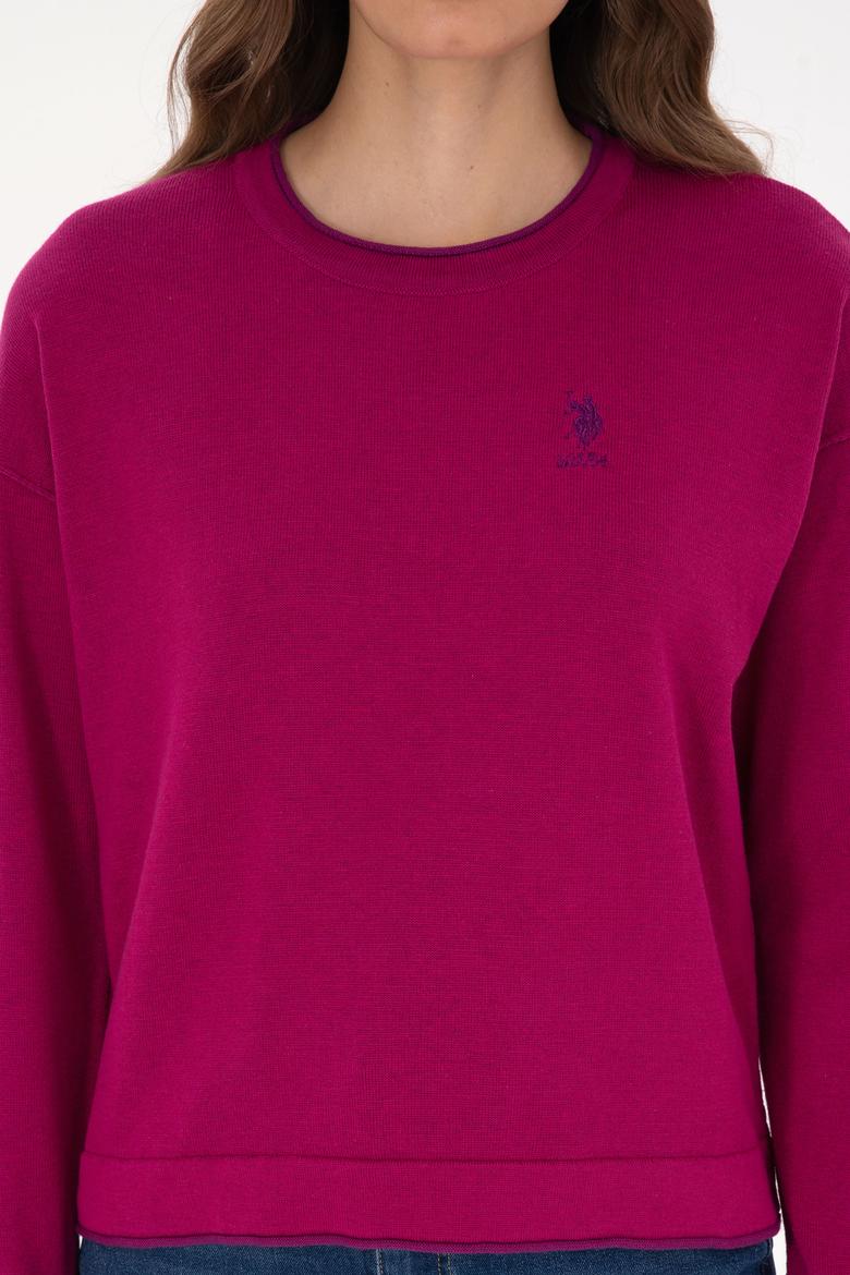 Kadın Fuşya Kazak - 50314675012