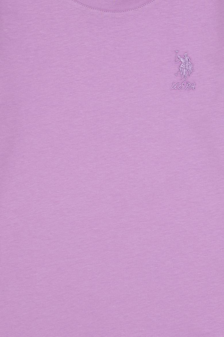 Kız Çocuk Lila Basic Tişört - 50317923039