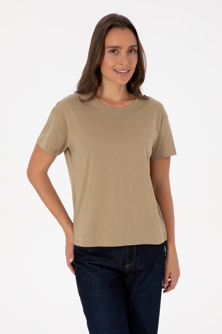 Kadın Haki Tişört - 50320031038