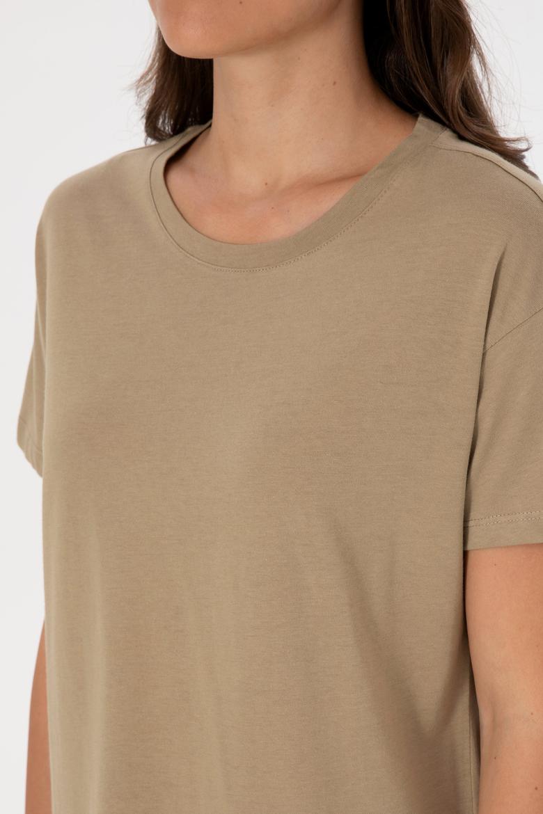 Kadın Haki Tişört - 50320031038