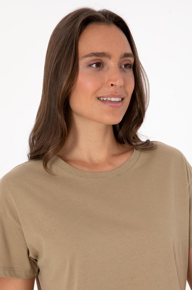 Kadın Haki Tişört