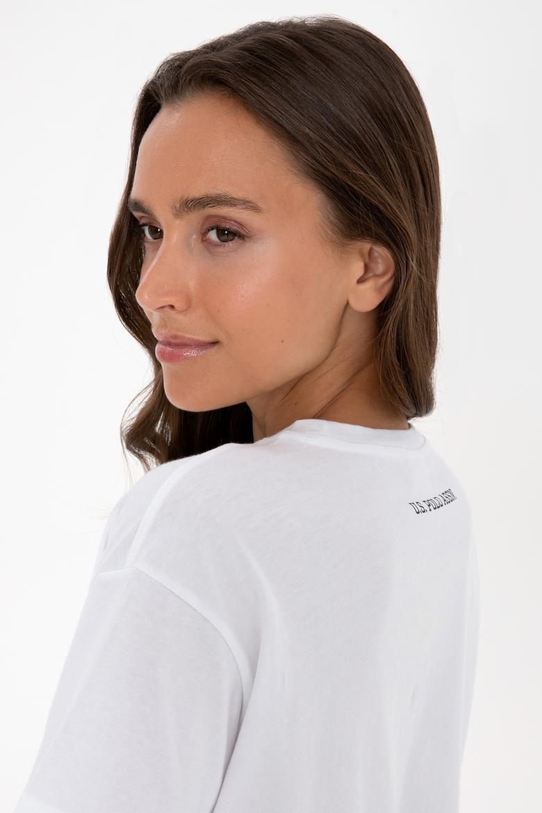 Kadın Beyaz Tişört - 50320031003