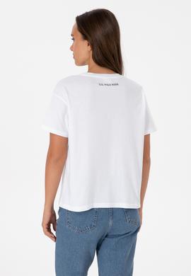 Kadın Beyaz Tişört - 50320031003