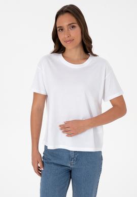 Kadın Beyaz Tişört - 50320031003
