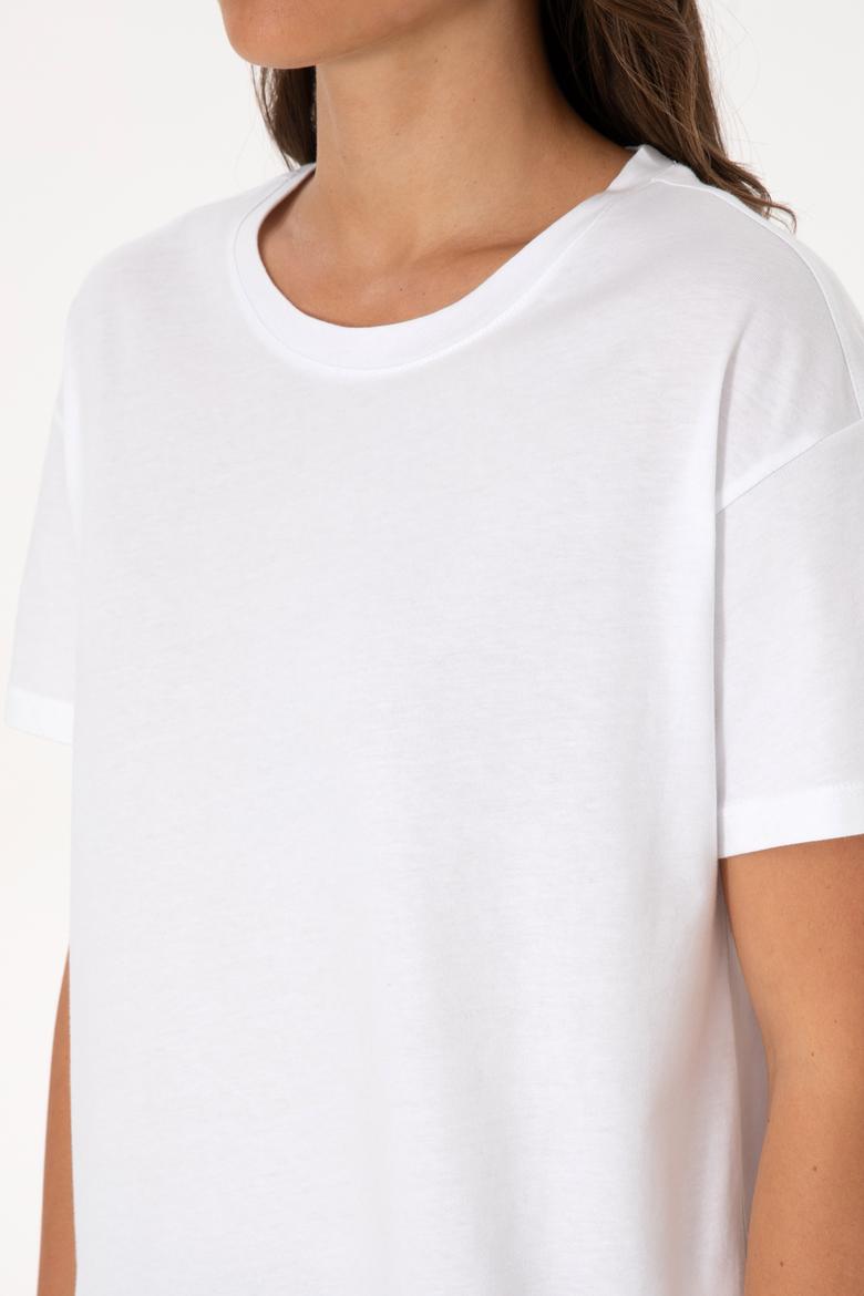 Kadın Beyaz Tişört - 50320031003
