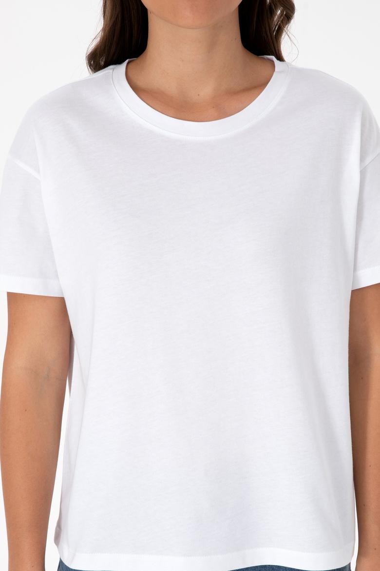 Kadın Beyaz Tişört - 50320031003