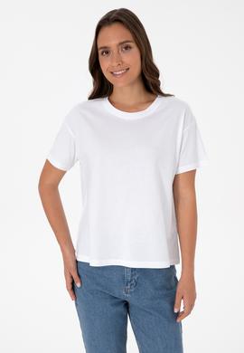 Kadın Beyaz Tişört - 50320031003