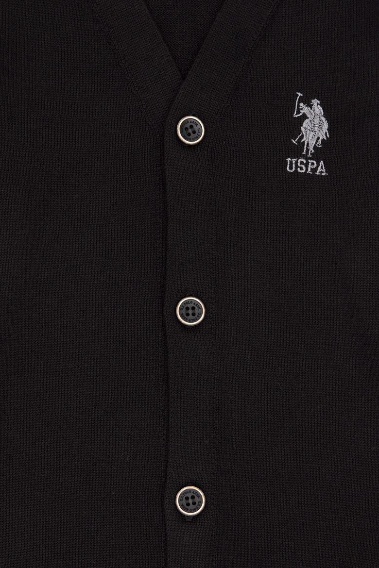 Erkek Çocuk Siyah Triko Hırka - 50295571024