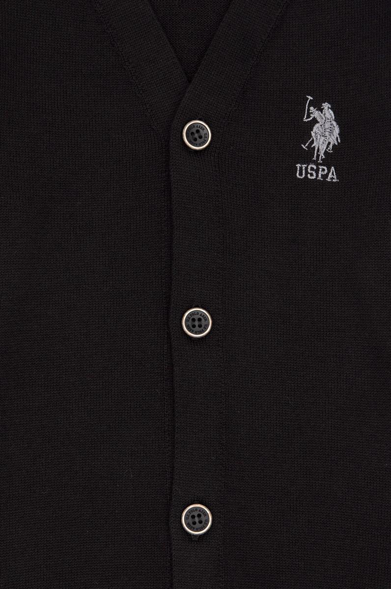 Erkek Çocuk Siyah Triko Hırka