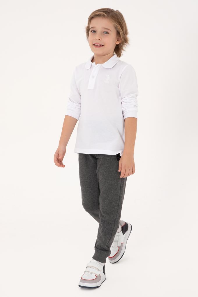 Erkek Çocuk Antrasit Melanj Eşofman Altı