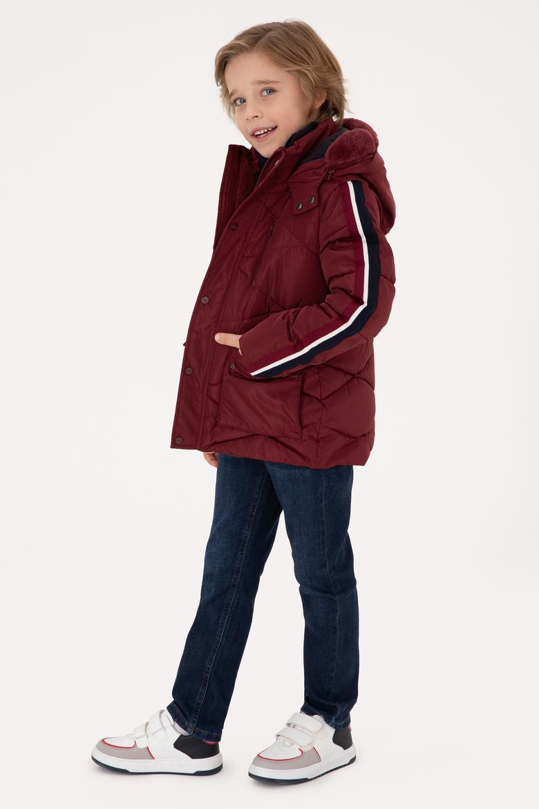 Erkek Çocuk Bordo Kaban - 50310499062
