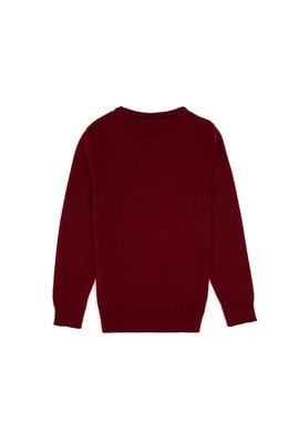 Erkek Çocuk Bordo Basic Kazak - 50315586002