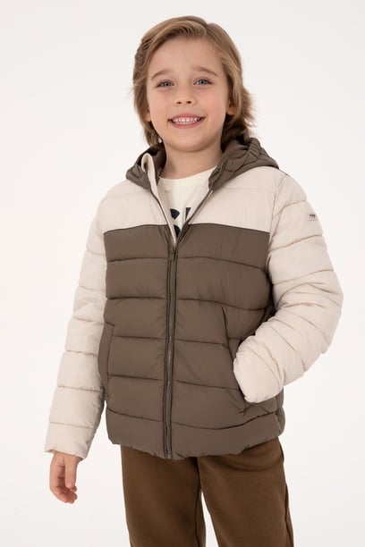 Erkek Çocuk Vizon Mont