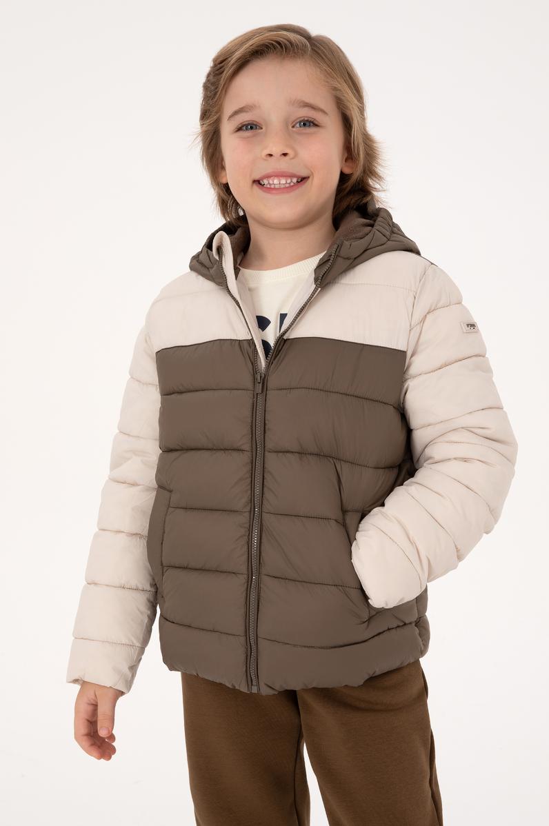 Erkek Çocuk Vizon Mont