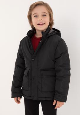 Erkek Çocuk Siyah Kaban - 50312105004