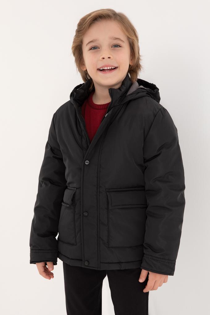 Erkek Çocuk Siyah Kaban