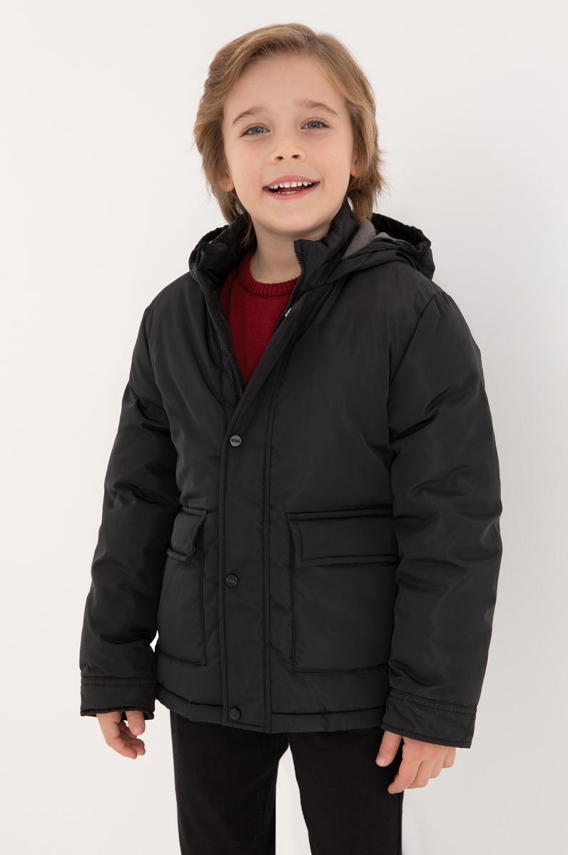 Erkek Çocuk Siyah Kaban