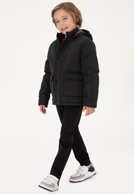 Erkek Çocuk Siyah Kaban - 50312105004