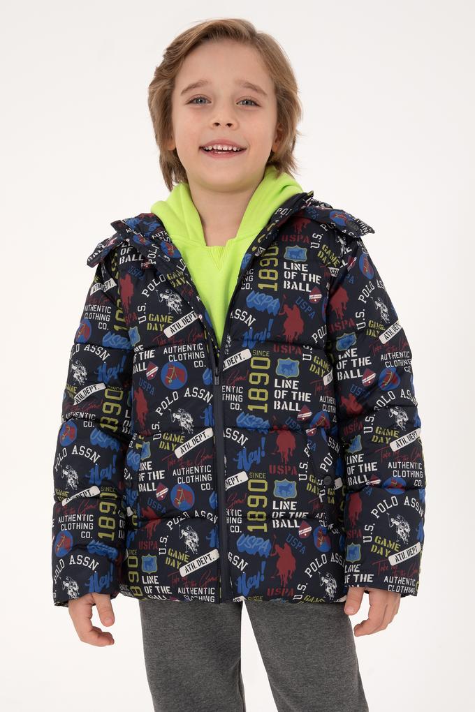 Erkek Çocuk Lacivert Mont