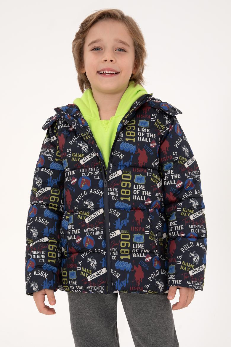 Erkek Çocuk Lacivert Mont