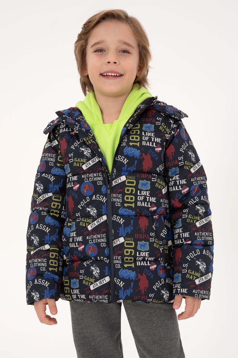 Erkek Çocuk Lacivert Mont