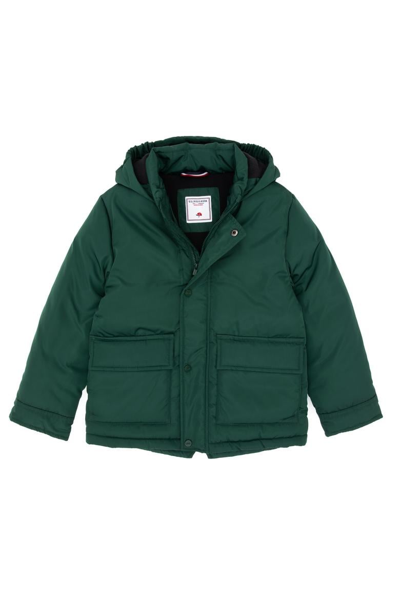 Erkek Çocuk Koyu Yeşil Kaban - 50312105033