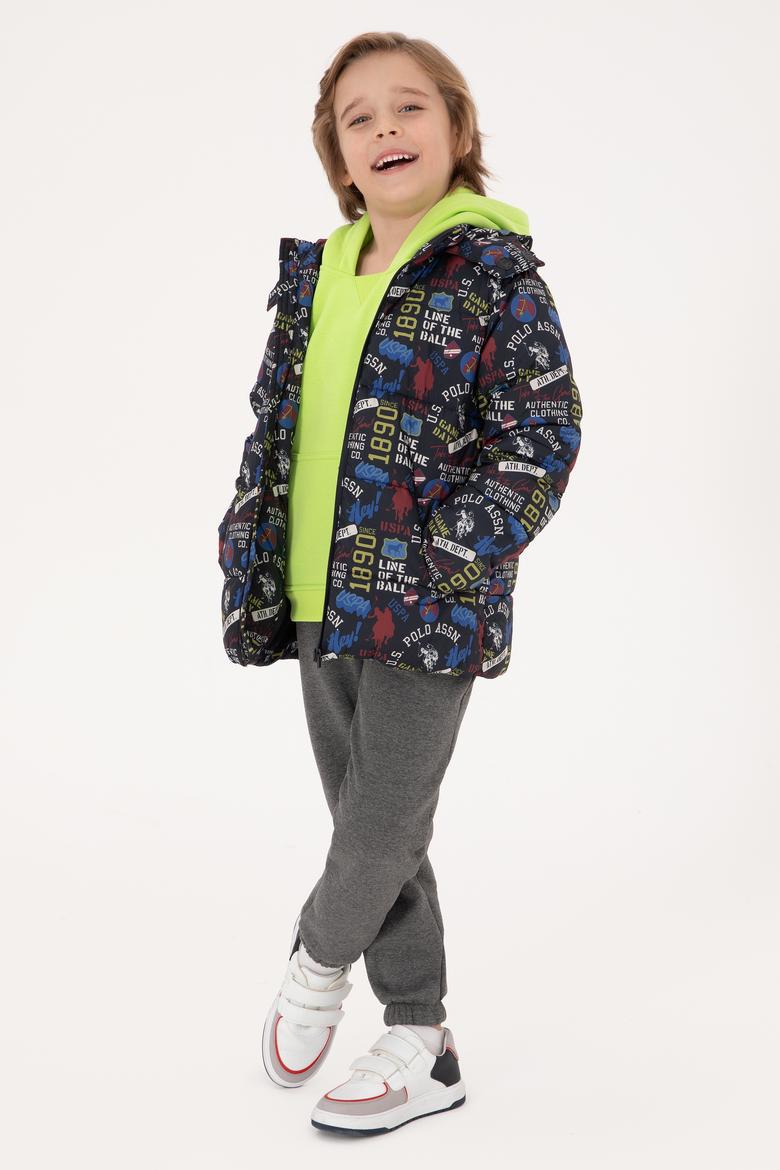 Erkek Çocuk Lacivert Mont - 50312202004