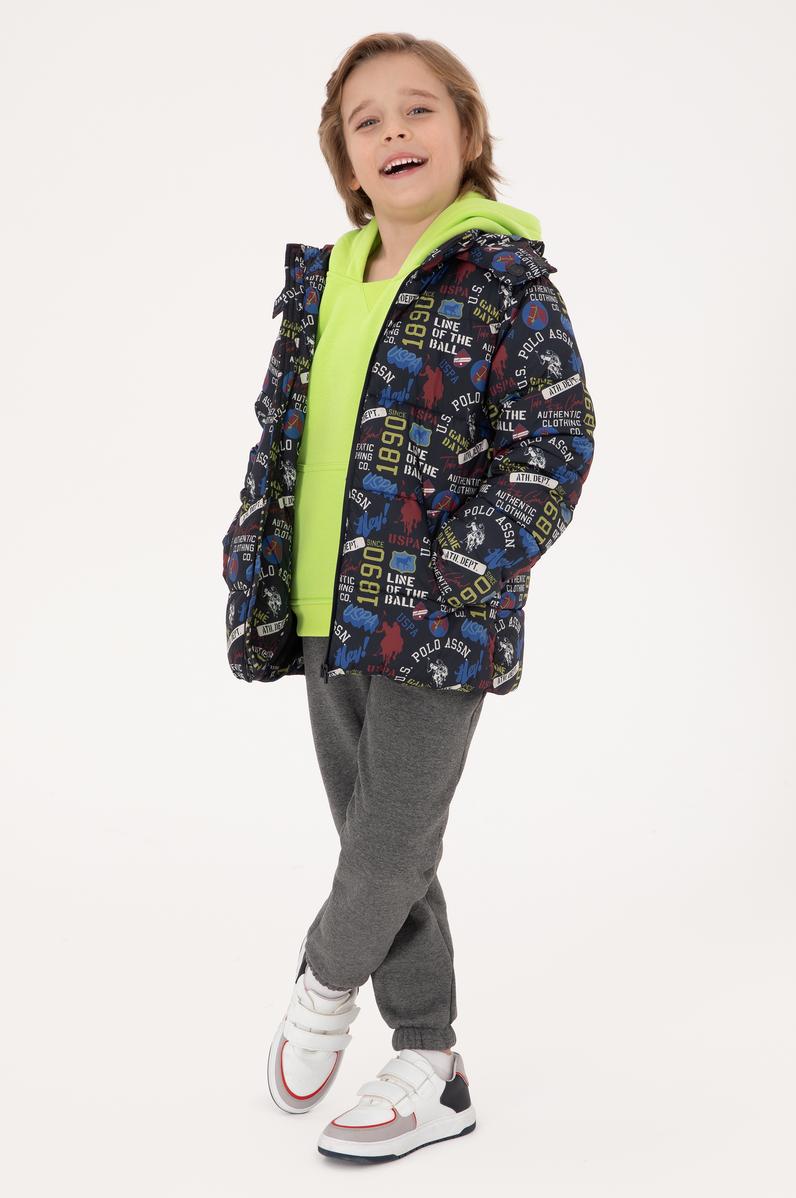 Erkek Çocuk Lacivert Mont