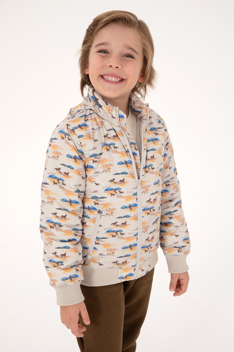 Erkek Çocuk Taş Mont