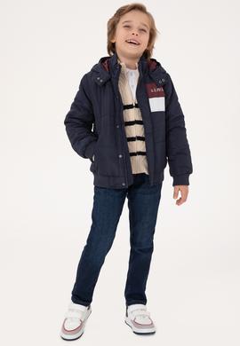 Erkek Çocuk Lacivert Mont - 50312096011