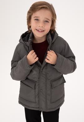 Erkek Çocuk Gri Kaban - 50312105022