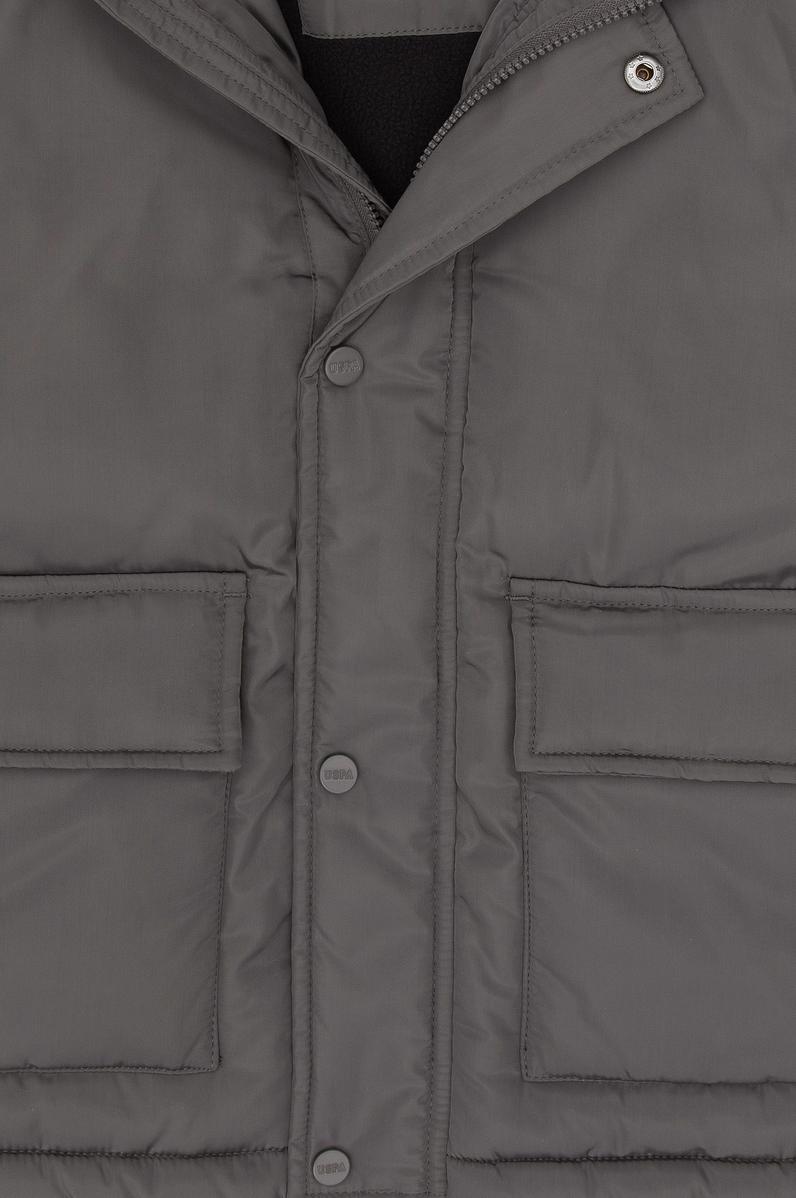 Erkek Çocuk Gri Kaban