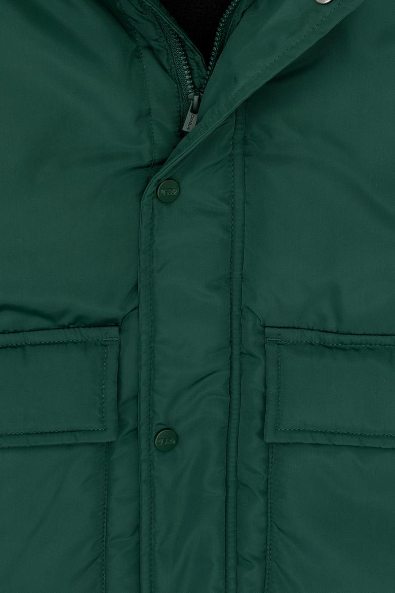 Erkek Çocuk Koyu Yeşil Kaban - 50312105033