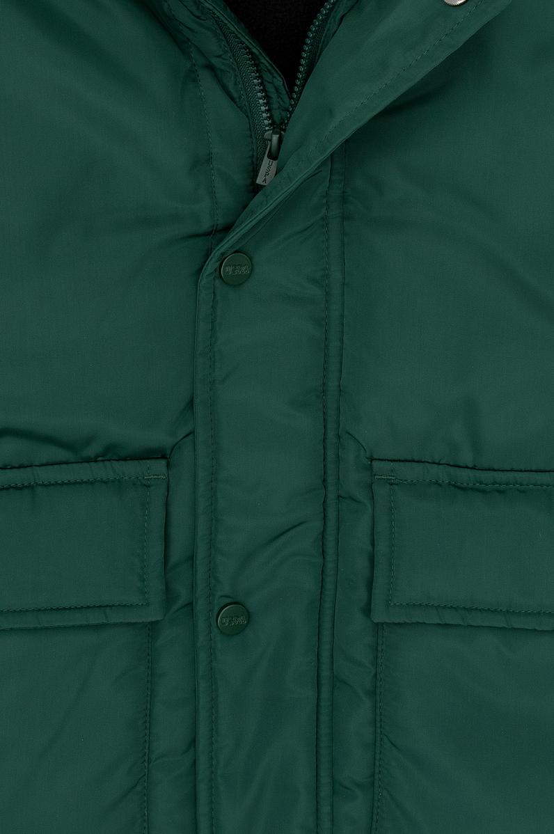 Erkek Çocuk Koyu Yeşil Kaban