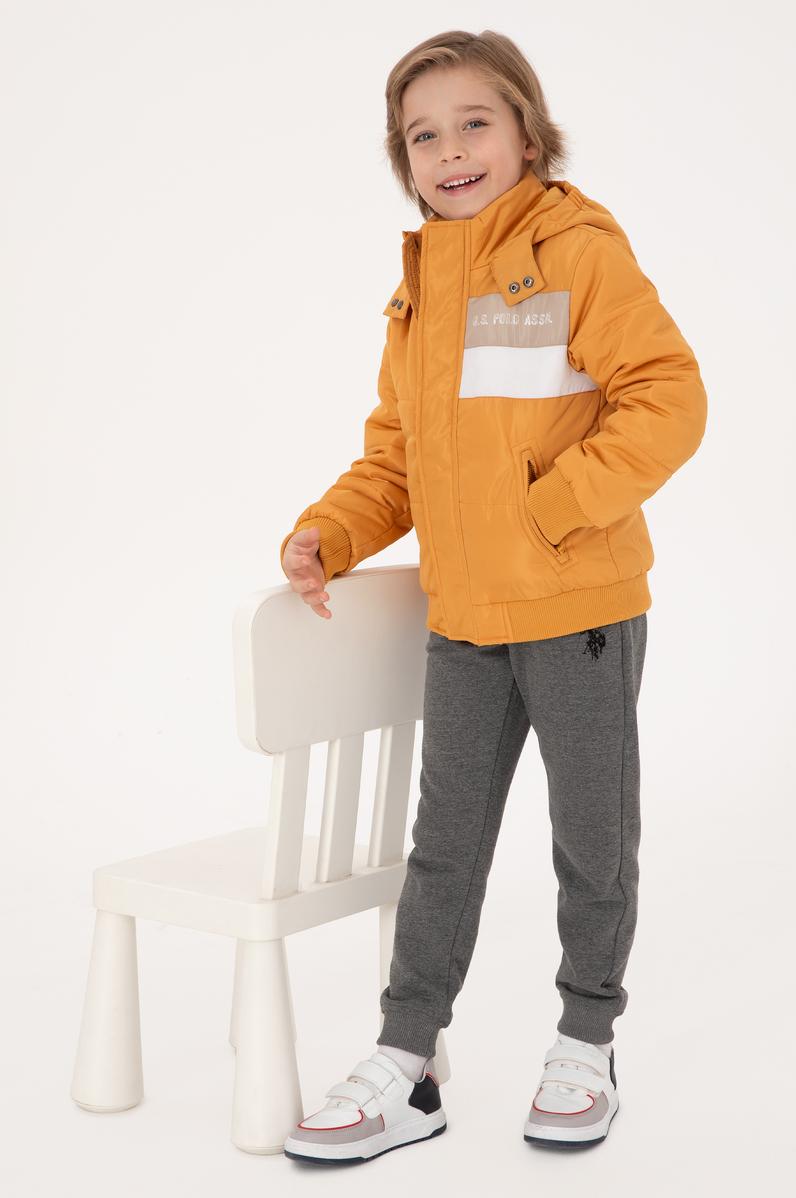 Erkek Çocuk Hardal Mont