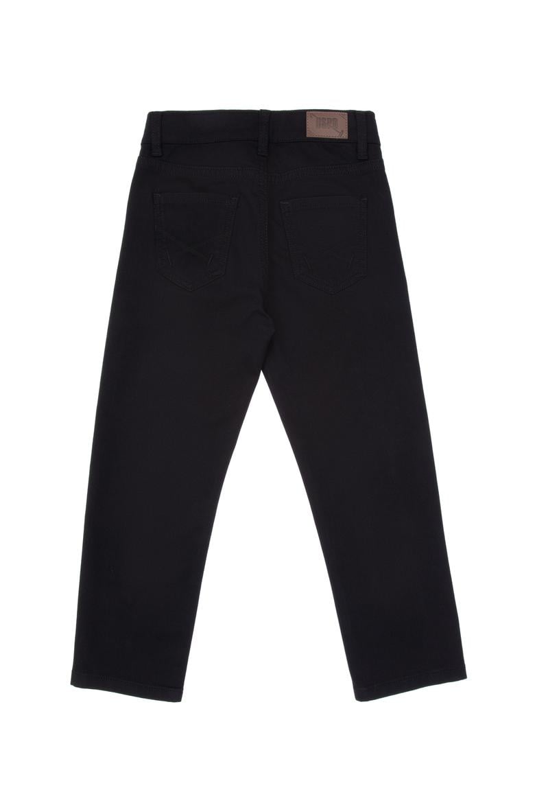 Erkek Çocuk Siyah Kanvas Pantolon - 50317206010